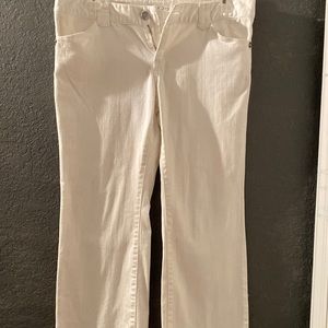 Women’s Michael kors white jeans size 10